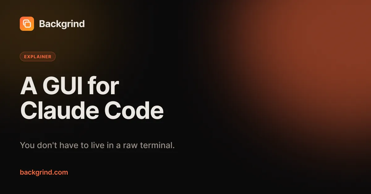 Is there a GUI for Claude Code?
