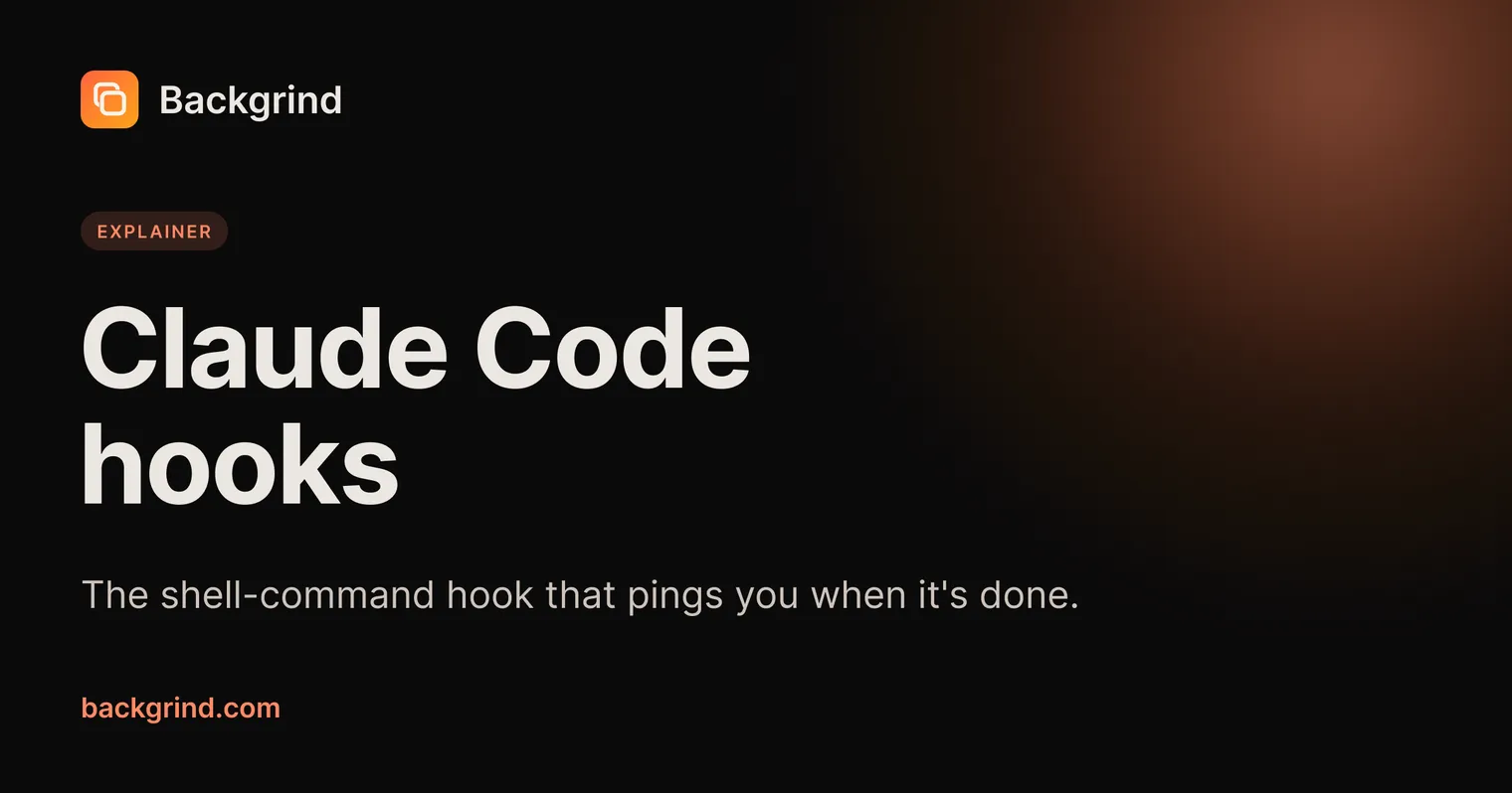 What Claude Code hooks are, and why they matter