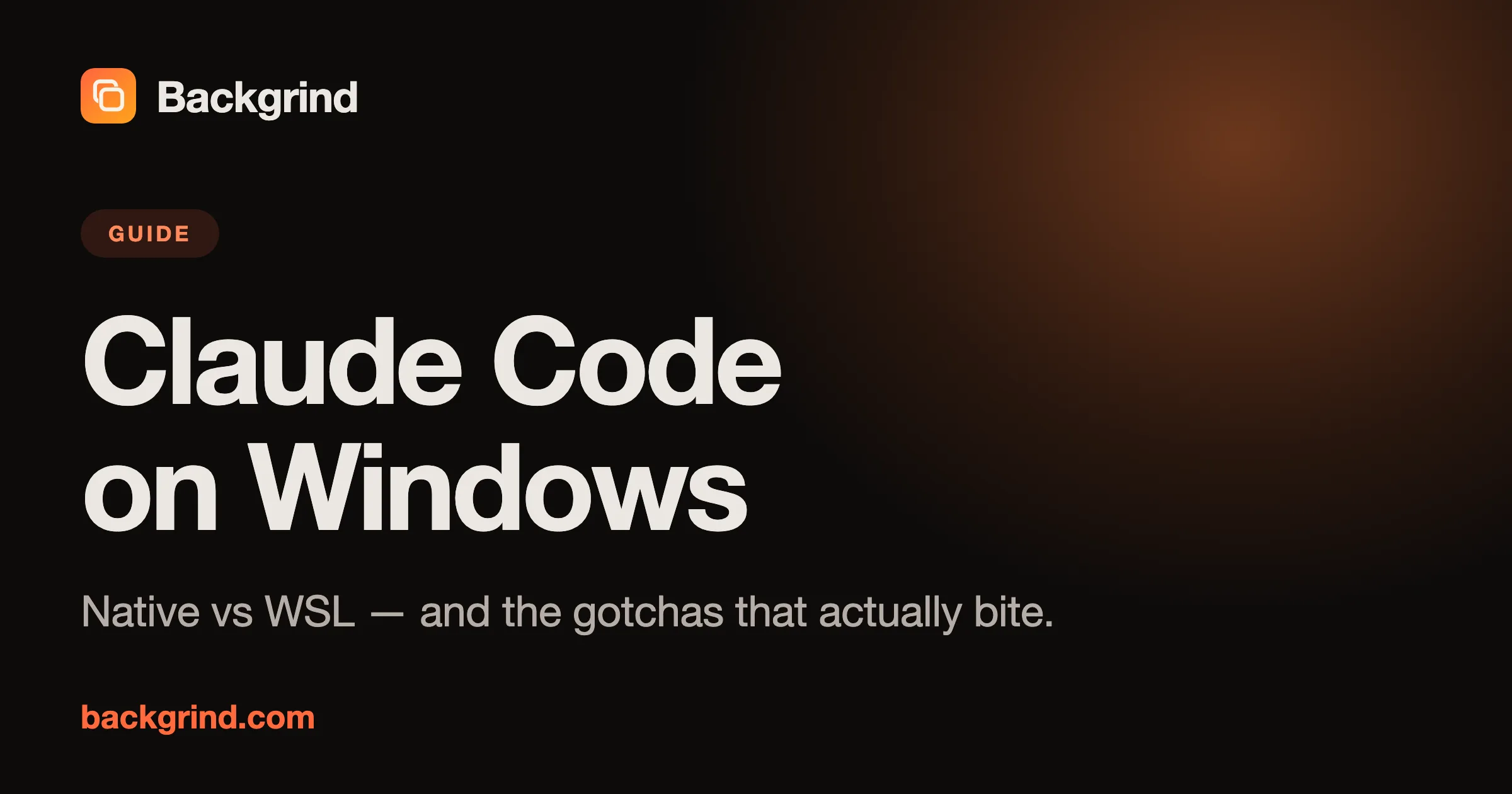 Claude Code on Windows: native vs WSL, and the gotchas nobody mentions