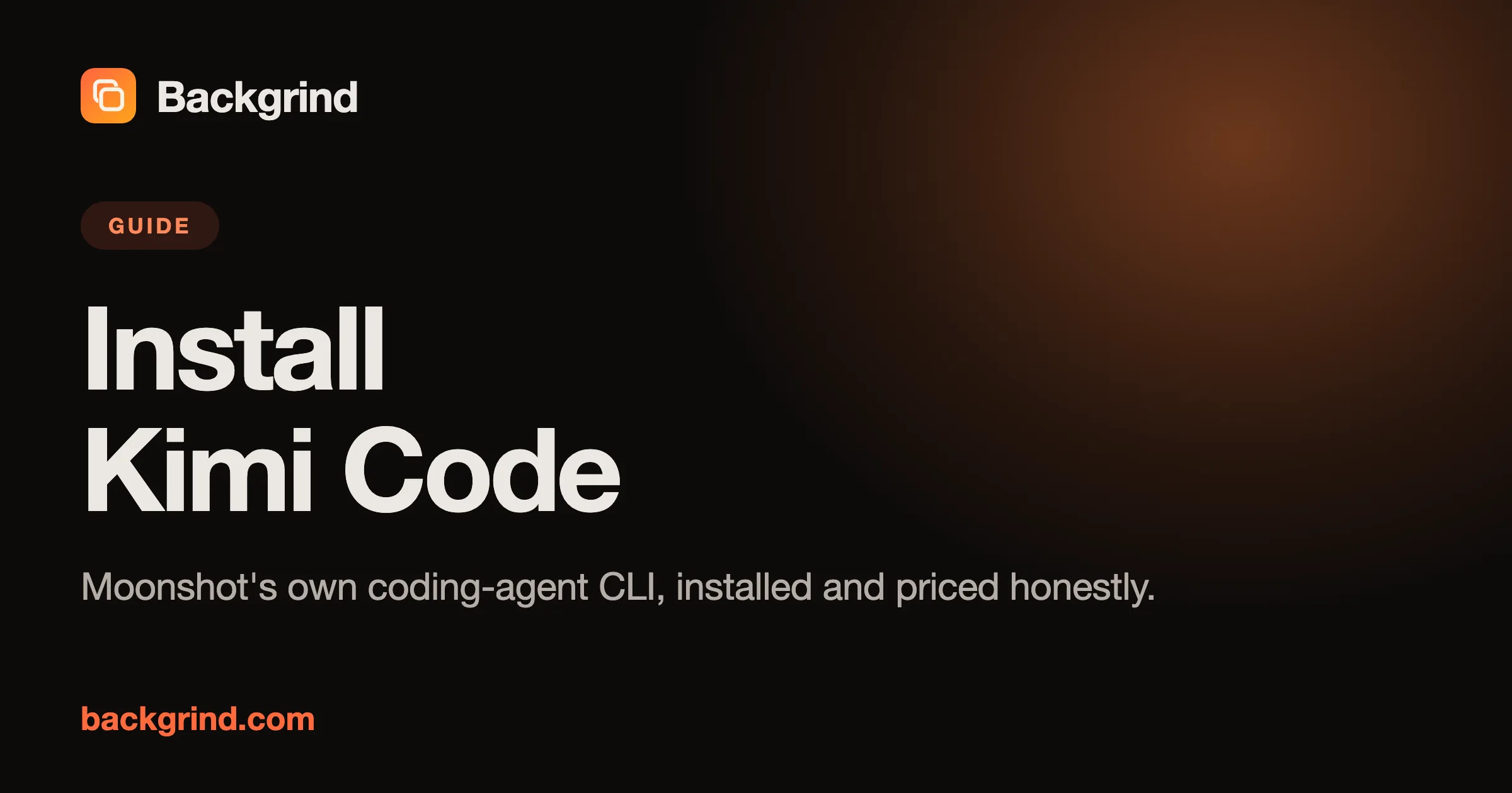 How to install Kimi Code, Moonshot's coding-agent CLI