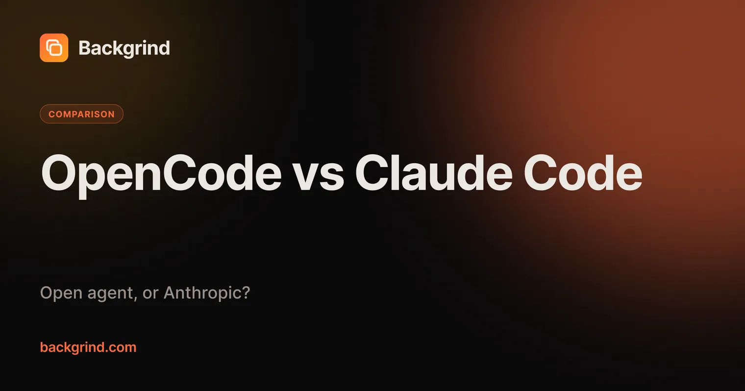 OpenCode vs Claude Code: which terminal agent should you run?