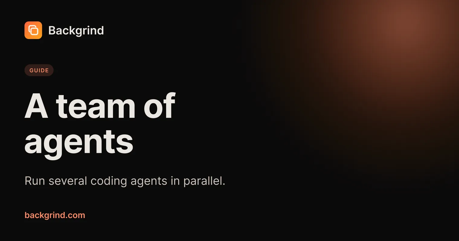 How to run several AI coding agents in parallel without losing track